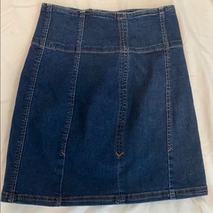 Blue Jean skirt brand new Free People tag attached